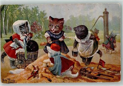 Katzen vermenschlicht Spielzeug TSN Serie 1601