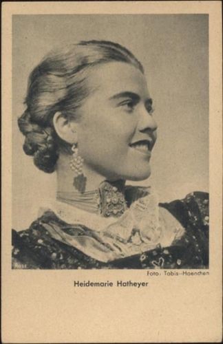 um 1940 Heidemarie Hatheyer,Ross-Verlag