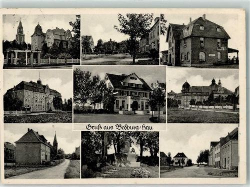 Bedburg-Hau Mehrbildkarte