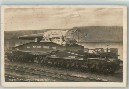 1914 Krupp Geschütztransportwagen WK I