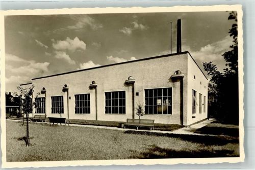 Limbach-Oberfrohna Spezialnähmaschinen-Fabrik Maschinenhalle