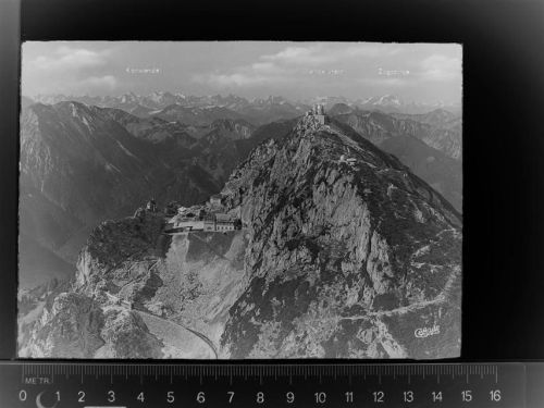 Bayrischzell Wendelstein m. Sonnenobservatorium, Wendelsteinhotel, Fernseh u. UKW-Sender