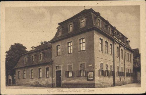 um 1920/30 Weimar, Wittumspalais,Louis Held