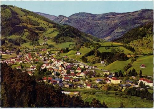 1981 Türnitz: Ansicht, gegen Eibel,Richard Pietsch AKU1