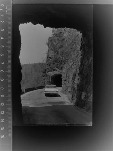 79837 W7821 Albtal GLASNEGATIV Tunel