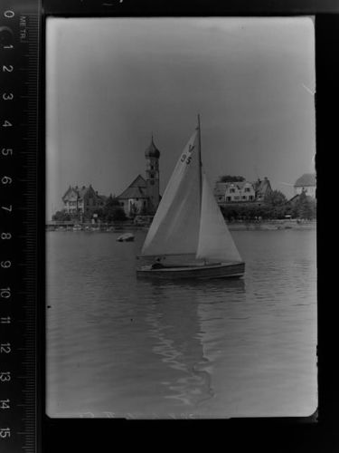Wasserburg Segelboot