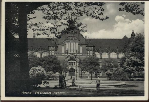 um 1930-40 Hamburg-Altona, Museum,Wilh. Flohe