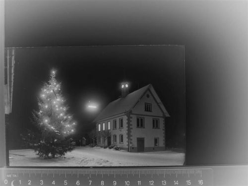 Rötenbach Rathaus winter-AK