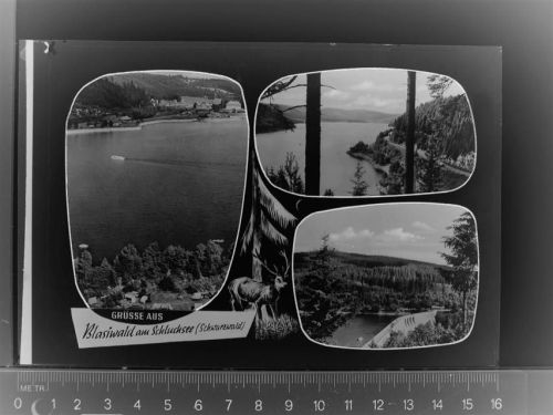 Schluchsee Mehrfachbildkarte See