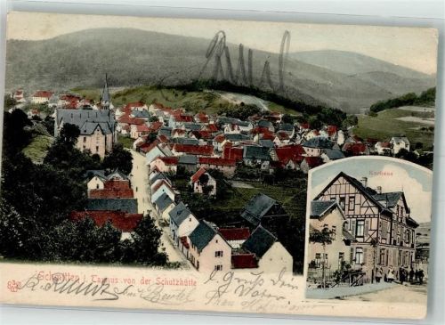 Schmitten Blick von der Schutzhütte Kurhaus