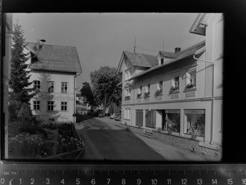 87549 W8977 Rettenberg , Oberallgäu GLASNEGATIV Geschäfte