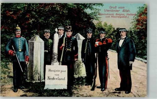 Vierländer Blick Deutschland, Belgien, Holland + Neutral
