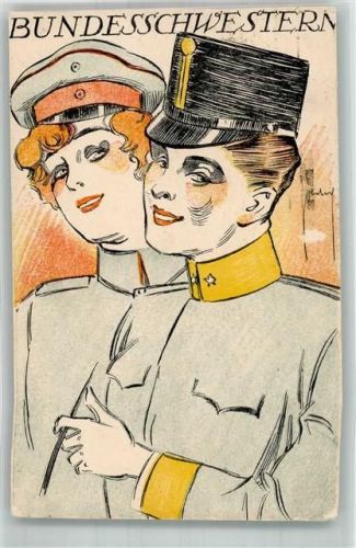 1918 Bundesschwestern Serie Unsere Amazonenkorps S. u. F.B. Nr. 306