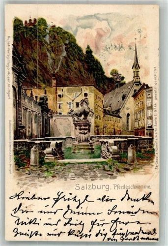Salzburg Pferdeschwemme