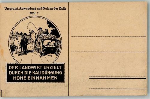 Kali für den Landwirt Bild 7 Tiergespann Landwirtschaft