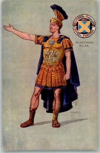 Oilette Serie I Nr. 9510 Julius Caesar Römer