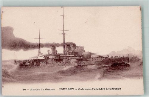 Courbet Cuirasse escadre a turbines