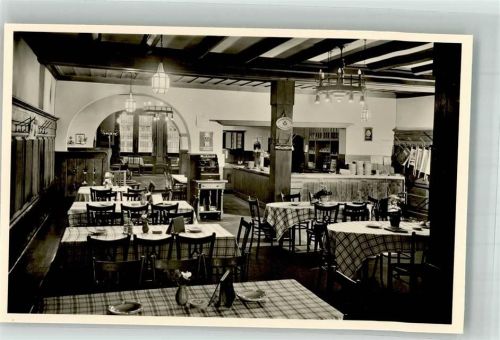 Ravensburg Hotel Lamm Gastraum Zapftresen Registrierkasse