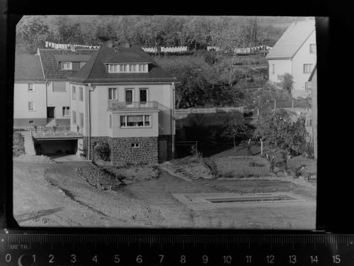 35080 W3551 Hartenrod b Gladenbach GLASNEGATIV Pension Hoffmann