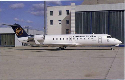 um 1992 Flugzeug, Lufthansa City Line,Sirivatana Interprint Co. Ld.