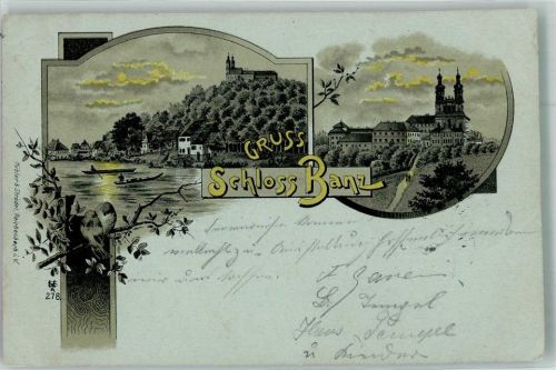 Bad Staffelstein 1898 Schloss Banz