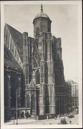um 1930-40 Wien, unausgebauter Stephansturm
