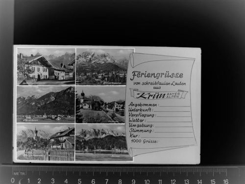 Krün MEHRFACHBILDKARTE