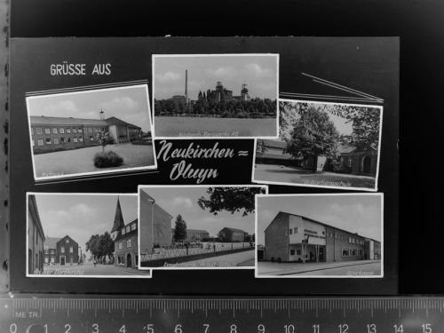 Neukirchen-Vluyn Mehrfachbildkarte