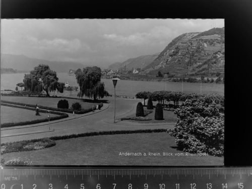 Andernach Blick vom Rheinhotel