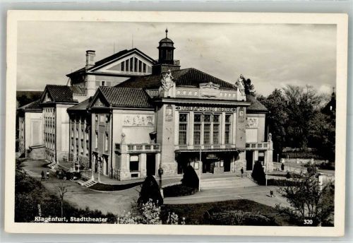 Klagenfurt 1956 Stadttheater