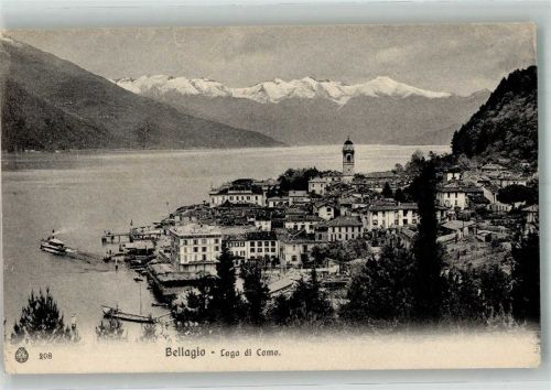 Bellagio 1912 Lago di Como