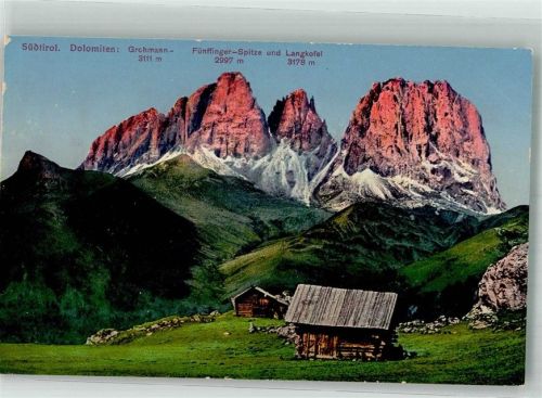 Langkofelhütte Dololmiten Südtirol