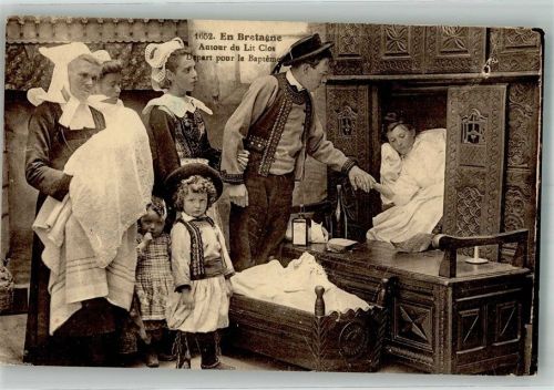 Quimper 1935 Tracht Bretagne Ort lt. Verlag