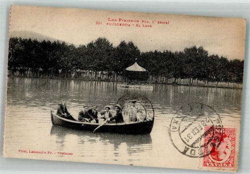 Puigcerda 1931 El Lago Marke bildseitig