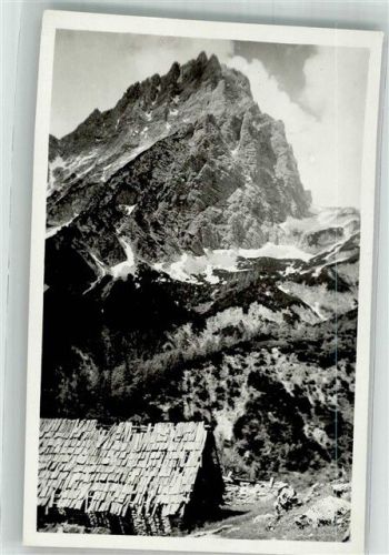 Prielschutzhaus 1953 Hüttenstempel