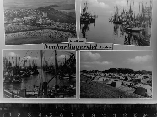Neuharlingersiel Mehrfachbildkarte