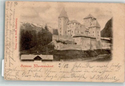 Mauterndorf 1909 Schloss