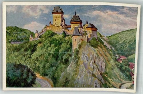 Hrad Karlsstejn Burg Karlstein