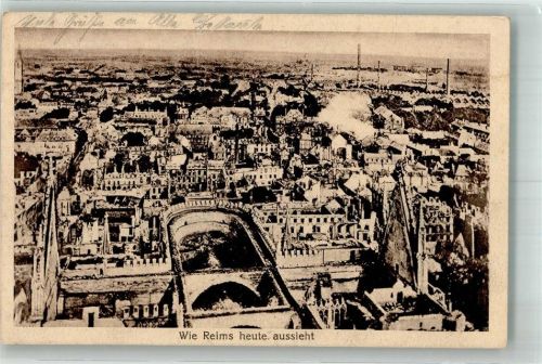 Reims 1916 Feldpost WK I 58.Inf.Div.