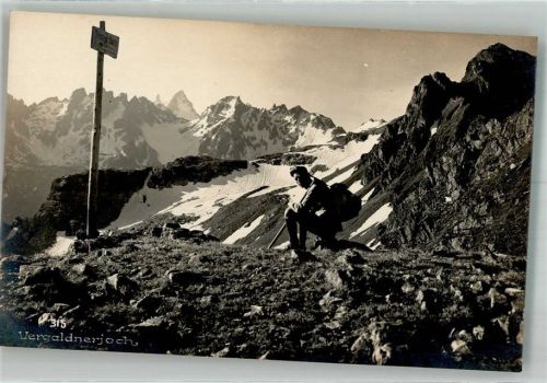 Gargellen Vergaldnerjoch Hüttenstempel