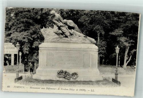 Verdun 1914 Kriegerdenkmal 1870 Feldpost Frankreich
