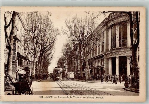 Nice LKW Straßenbahn Avenue de la Victoire