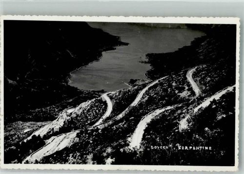 Kotor Serpentinen Bergstrasse Ort lt. Fotograf