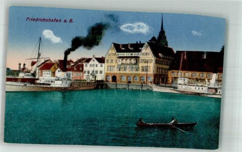 Friedrichshafen Bodenseeschiff Raddampfer Helvetia im Hafen Verlag Zieher, Ottmar 5928