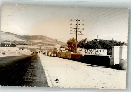 Madrid 1964 Gasthaus Miralrio Buitrago