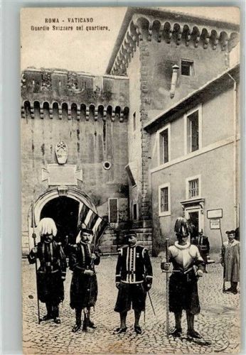 Vatikanstadt 1913 Schweizer Garde Vatikan