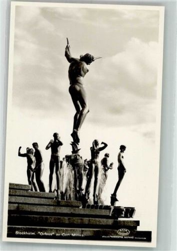 Stockholm Denkmal Orpheus