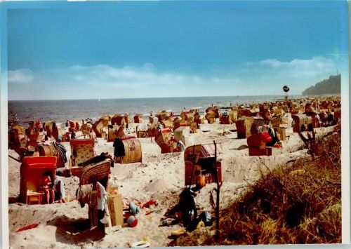 Hohwacht Strand Strandkörbe