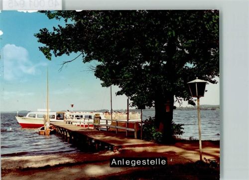 Dersau Anlegestelle Ausflugsschiff