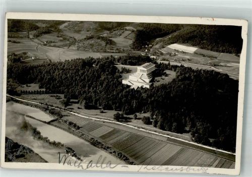 Regensburg Walhalla Fliegeraufnahme